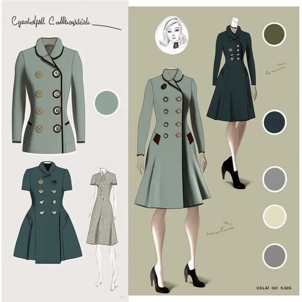 Vintage vibes: de comeback van de doorknoopjurk in de modewereld